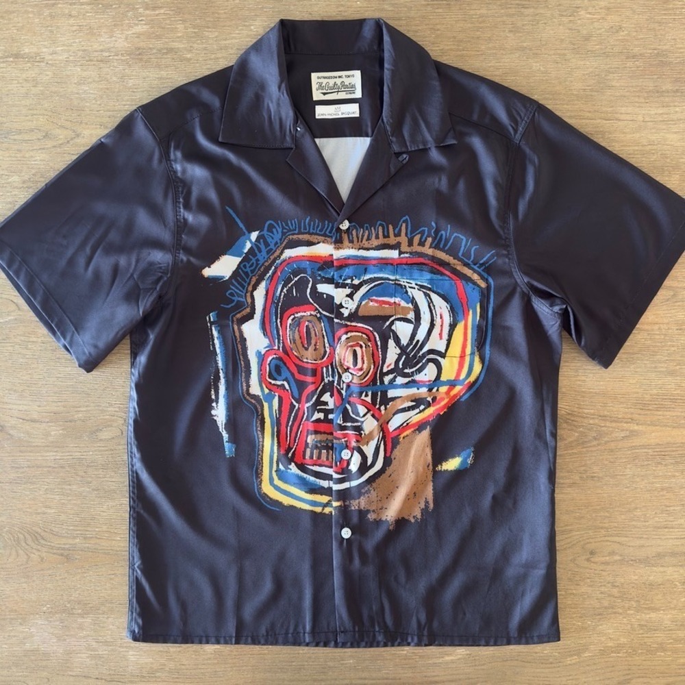 Wacko Maria x Jean-Michel Basquiat Hawaiian Shirt-Type 2-The Guilty Partners-M